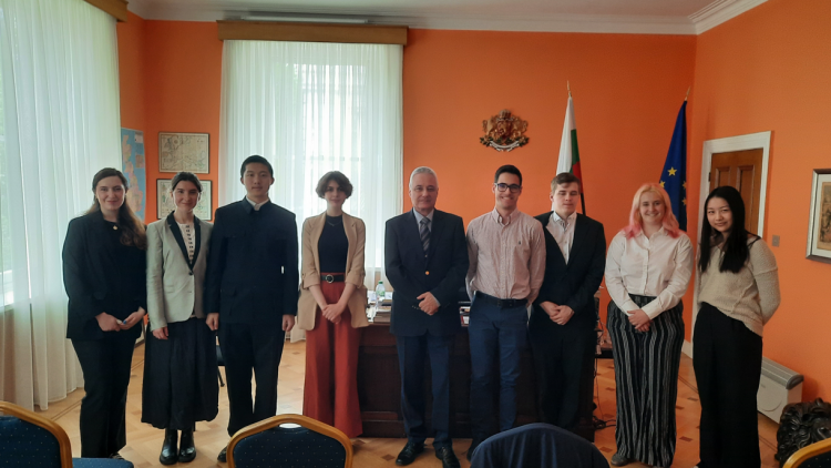 Посещение на студенти от UCL в българското посолство в Лондон