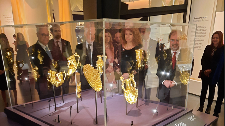 Откриване на изложбата „Лукс и власт“ в Британския музей